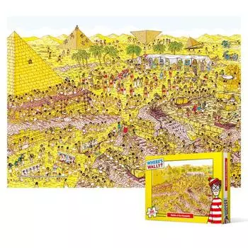 Пазл из 500 деталей - найдите загадку «Пирамида Уолли», популярная корейская головоломка