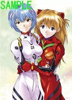 Пазл из 500 деталей Neon Genesis Evangelion Рей Аска и (38х53см)