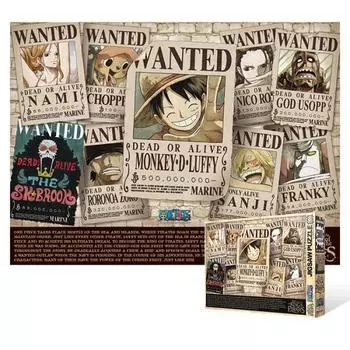 Пазл из 500 деталей / One Piece - New Wanted Collection Ver2, популярная корейская головоломка