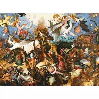 Пазл из 500 деталей - Падение мятежного ангела, популярная корейская головоломка