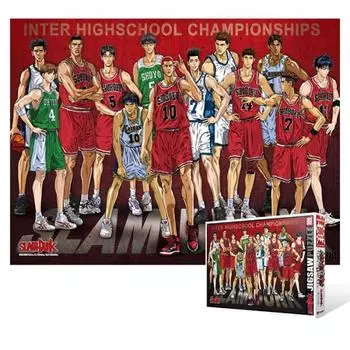 Пазл из 500 деталей / Slam Dunk Inter High School Championship, популярная корейская головоломка