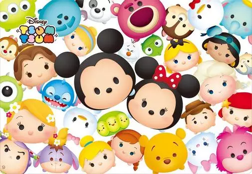 Пазл из 60 деталей Disney Tsum Tsum Все любят детей! [Детская головоломка]
