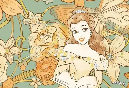 Пазл из 70 элементов Королевский цветочный (колокол) [Украшение головоломки] (10x14,7см)