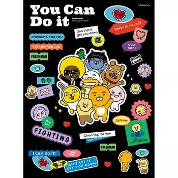 Пазл Kakao Friends You Can Do It YR150-112, разные цвета, 150 деталей Пазл, Детские игры, Развивающие игрушки