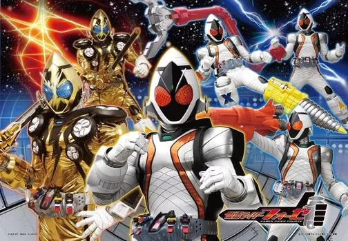 Пазл Kamen Rider Fourze из 40 деталей: полет через детское пространство! МК-40-915