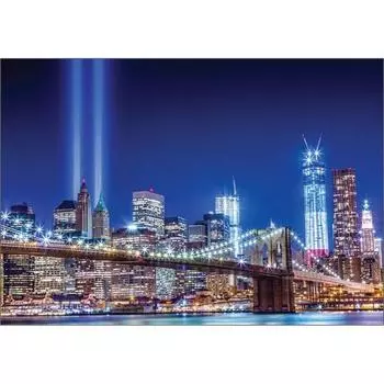 Пазл Корея 9.11 Памятное освещение и панорама Нью-Йорка Пазл 3123, Корейские популярные головоломки