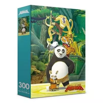 Пазл Kung Fu Panda Friends AL5207, разные цвета, 300 деталей