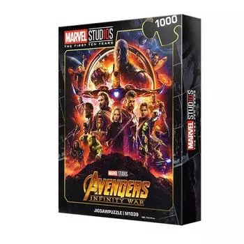 Пазл Life Avengers Infinity Time Jigsaw Puzzle PLM1039, 1000 деталей, разные цвета Пазл, Детские игры, Развивающие игрушки