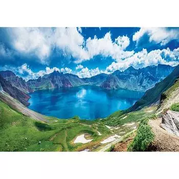 Пазл Life Baekdusan Cheonji Jigsaw Puzzle PL1400, 1000 деталей, разные цвета Пазл, Детские игры, Развивающие игрушки