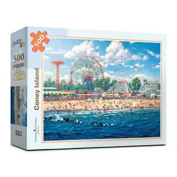 Пазл Life Coney Island Jigsaw Puzzle PL883, разные цвета, 500 деталей Пазл, Детские игры, Развивающие игрушки