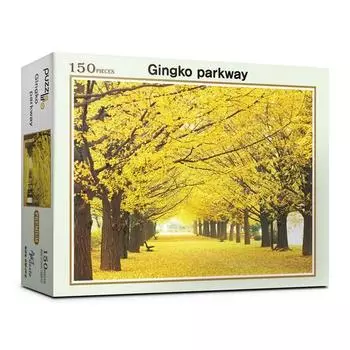Пазл Life Golden Ginkgo Tree Jigsaw Puzzle PL150-26, 150 деталей, разные цвета Пазл, Детские игры, Развивающие игрушки