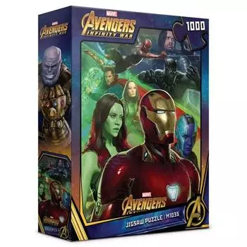 Пазл Life Marvel Avengers Infinity War Jigsaw Puzzle M1035, 1000 деталей, разные цвета