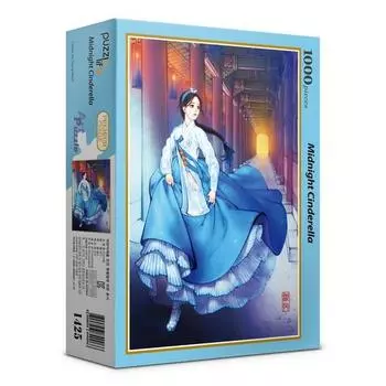 Пазл Life Midnight Cinderella Jigsaw Puzzle PL1425, разные цвета, 1000 деталей