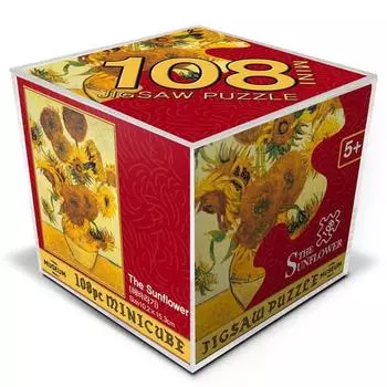 Пазл Life Sunflower Jigsaw Puzzle Mini Cube, 108 деталей, 108-48, 108 деталей Пазл, Детские игры, Развивающие игрушки
