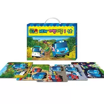 Пазл Little Bus Tayo New Bag. 1 (5 видов), детские иконки, 1 комплект, Лучшая головоломка для малышей в Корее