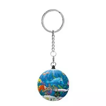 Пазл Love Aquarium Room Ring Брелок для ключей Корея 3d Puzzle