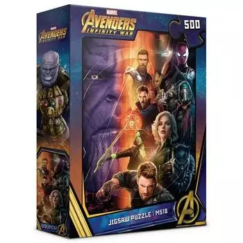 Пазл Marvel Avengers Infinity War M518, 500 деталей, разноцветныеПопулярные корейские куклы и игрушки