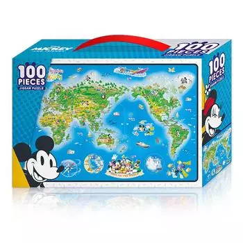 Пазл Mickey s World Travel 100PCS