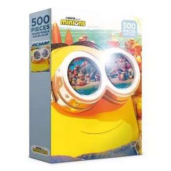Пазл Minions Fun Summer Vacation AL5321, 500 деталей, разные цвета Пазл, Детские игры, Развивающие игрушки