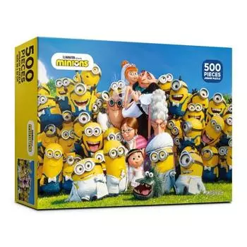 Пазл Minions Fun Wedding Wedding AL5301, разные цвета, 500 деталей Пазл, Детские игры, Развивающие игрушки