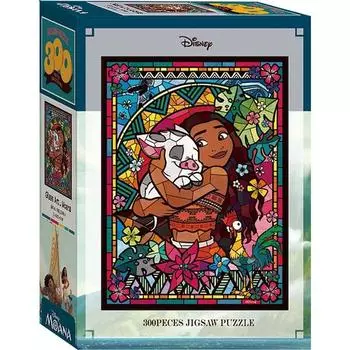 Пазл Moana Glass Art D-A03-004, 300 деталей, разные цвета Пазл, Детские игры, Развивающие игрушки