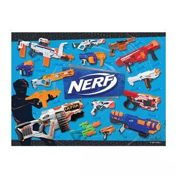 Пазл Nerf blaster, 150шт, Пазлы Nerf, детские развивающие игрушки, популярные корейские пазлы Nerf blaster