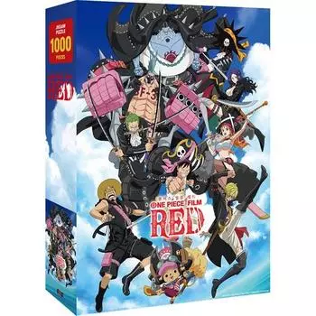 Пазл One Piece Film Red Towards the Pirate King GE1000-601, разные цвета, 1000 деталей Пазл, Детские игры, Развивающие игрушки