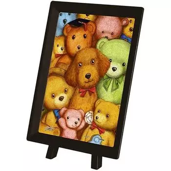 Пазл Pin2 Chonimi Poodle and Teddy Bear Jigsaw Plastic PO150-P1007 + мольберт, случайная доставка, 150 штук, разные цвета