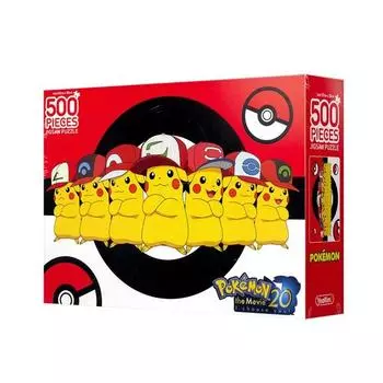 Пазл Pokemon 500 Jiwoo s Pikachu, 500p, пазл Yerimi, детские игры, развивающие игрушки