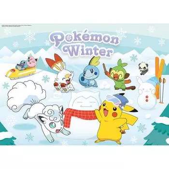 Пазл Pokemon Winter Story YR500-873, разные цвета, 500 деталей Пазл, Детские игры, Развивающие игрушки