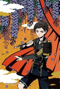 Пазл-призма из 70 деталей Petit Touken Ranbu Shiro Atsushi в -ОНЛАЙН- (Танзаку Вистерия) (10x14,7см)