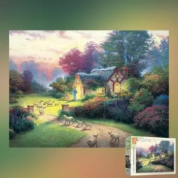 Пазл [Puzzle Life] Иисус 500 деталей PL887, разные цвета, 500шт
