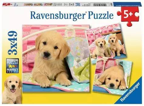 Пазл Ravensburger 08065 6 деталей «Милый щенок» x (49 3)