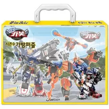 Пазл с сумками Hello Carbot, 9 сезон, Саэ Сэм, Лучший пазл для малышей в Корее