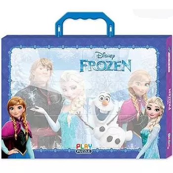 Пазл с сумкой Зимнего королевства Disney: Волшебная сила, игрушки и головоломки, лучшая головоломка для малышей в Корее
