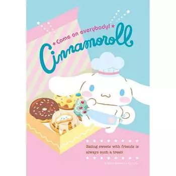 Пазл Sanrio Donut Cinnamoroll Mini Size SAN-C108-101, разные цвета, 108 деталей Пазл, Детские игры, Развивающие игрушки