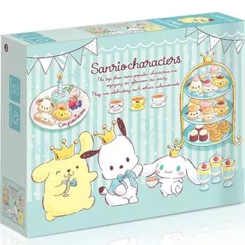 Пазл Sanrio Персонажи Фиеста SAN-A150-055, 150 деталей, разные цвета, популярные корейские игрушки
