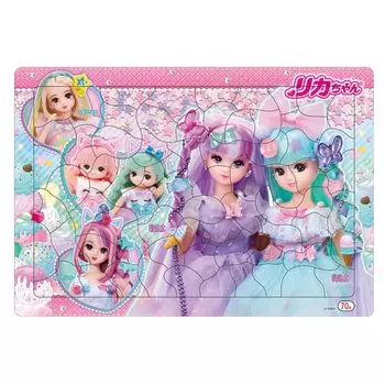 Пазл Showa Note 70 деталей размер B4 151130802 Licca-chan