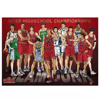 Пазл Slam Dunk 1000шт.: Межшкольный чемпионат, популярные корейские головоломки