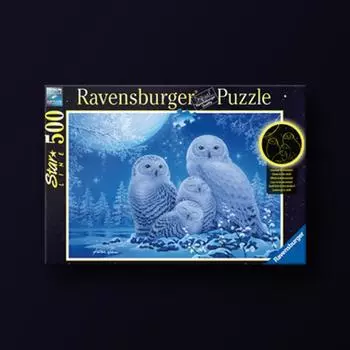 Пазл Starline Owl Family из 500 деталей Ravensburger Luminous Jigsaw Puzzle, популярная корейская настольная игра