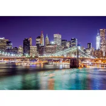 Пазл Sun&Tree Night City New York HP1013, 1000 деталей, разные цвета Пазл, Детские игры, Развивающие игрушки