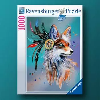 Пазл «Таинственная лиса» из 1000 деталей Ravensburger, популярная корейская настольная игра