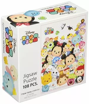 Пазл Tenyo из 108 предметов Disney TSUM TSUM Paradise (18,2x25,7см)