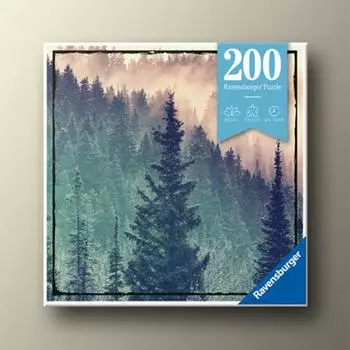 Пазл «Тихий лес» из 200 деталей Ravensburger, популярная корейская настольная игра
