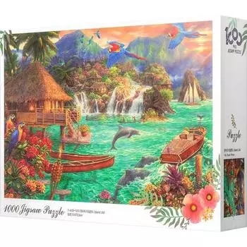 Пазл Toy & Puzzle Coexistance Jigsaw TP10-1010, 1000 деталей, разные цвета