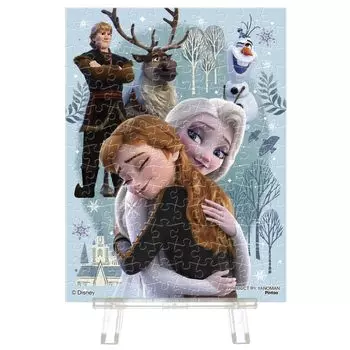 Пазл Yanoman 150 элементов Disney Навстречу будущему Париж (замороженный) [Петит Клир] (7,6x10,2см)
