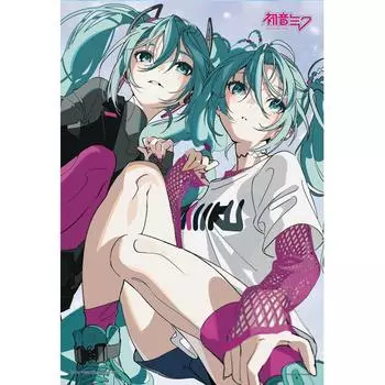 Пазл Yanoman 300 Hatsune Miku CUTE COOL Limited Color 26x38 см