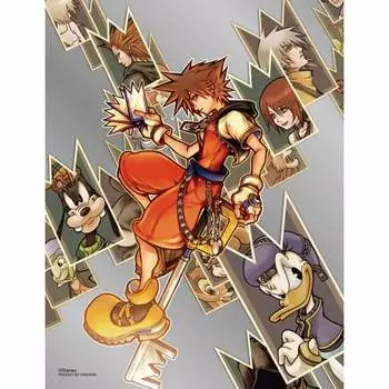 Пазл Yanoman из 300 деталей Disney Kingdom Hearts Chain of Memories [Buchi Puchi Light] (16,5 х 21,5 см)
