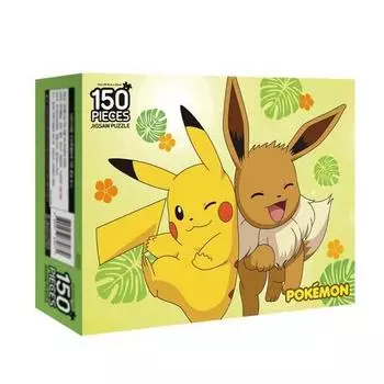 Пазл Yerimdang Pokemon Fancy, 150 деталей, пазл Пикачу и Иви, детские игры, развивающие игрушки