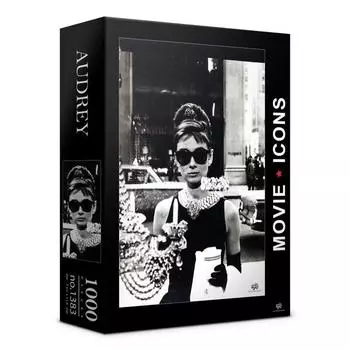 Пазл Жизнь Одри Хепберн 3 Пазл PL1383, 1000 деталей, разные цвета, 1000 деталей Пазл, Детские игры, Развивающие игрушки